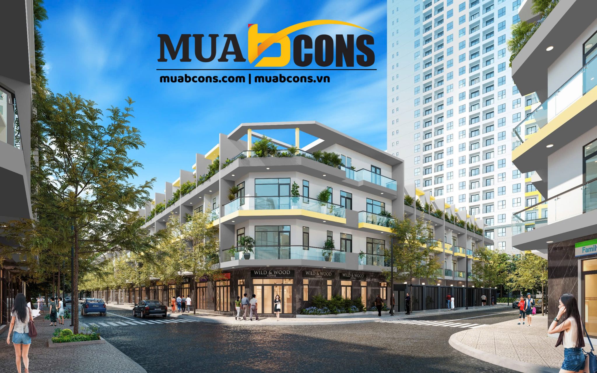 Không gian đô thị xung quanh Bcons Uni Valley